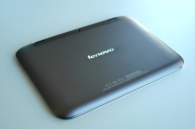 Lenovo Ideapad A2109 review back angle tablet