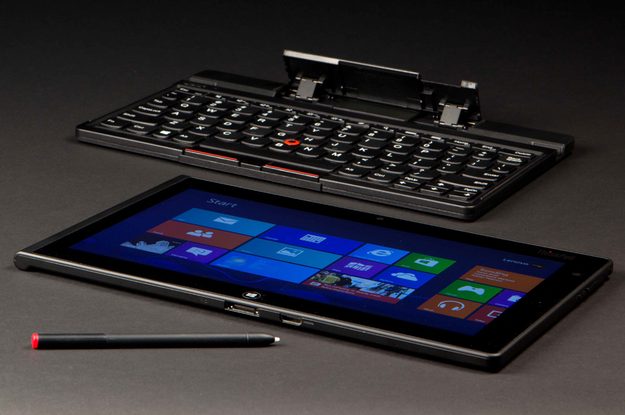 Lenovo ThinkPad Tablet 2 Review keyboard stylus