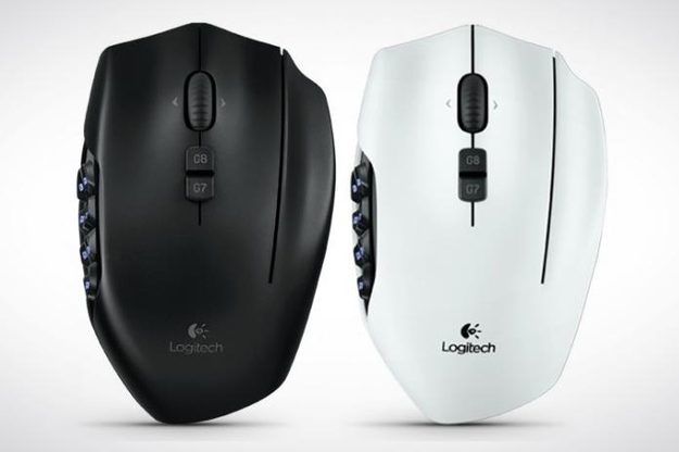 Logitech G600 MMO Black White