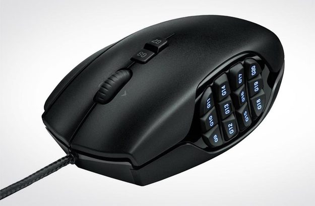 Logitech G600 MMO Black buttons