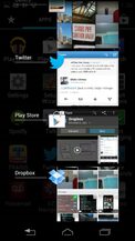 Motorola Droid RAZR M screenshot twitter