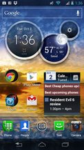 Motorola Droid RAZR M screenshot widgets