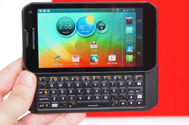Motorola Photon Q 4G LTE Review keyboard sprint phone