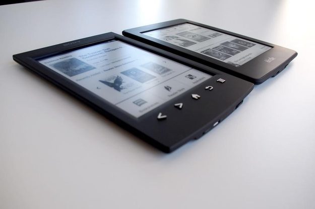 Sony Reader review kindle comparison ereader