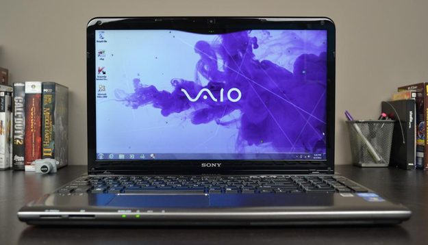 Sony Vaio E Series Review laptop display front windows notebook