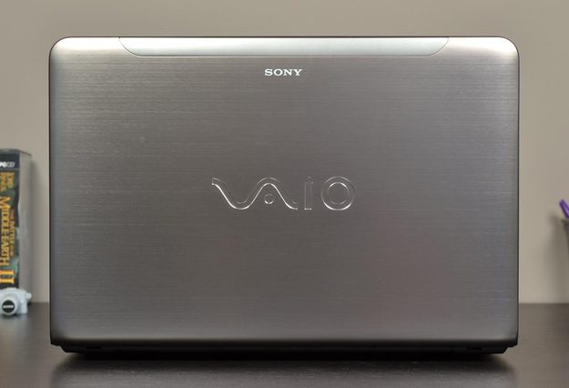 Sony Vaio E Series Review laptop lid up