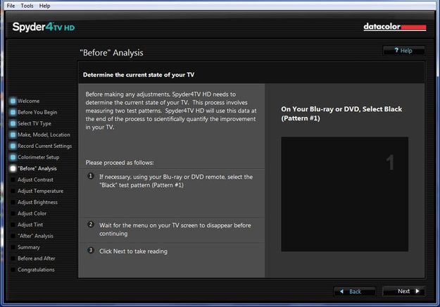 Spyder4TV HD review television calibration software
