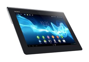Sony Xperia Tablet S home screen