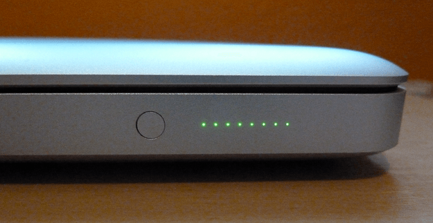 Battery life indicator on MacBook Pro