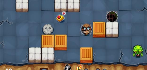 bomberman vs zombies screenshot blackberry app
