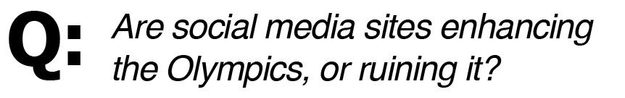dt debates social media olympics question twitter facebook