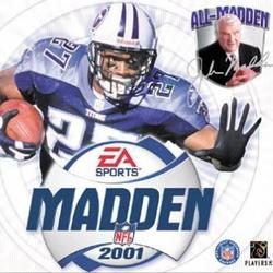 Eddie George on the cover of Madden 2001.