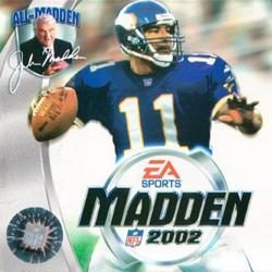 Daunte Culpepper on the cover of Madden 2002.