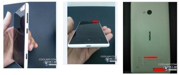 Nokia Lumia 820 prototype device