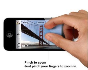 Pinch to zoom