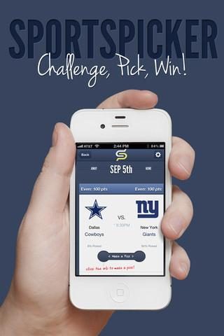 sportspicker app screenshot football app