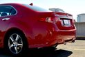 2012 Accura tsx exterior back left angle sedan review