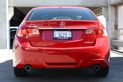 2012 Accura tsx exterior back sedan review