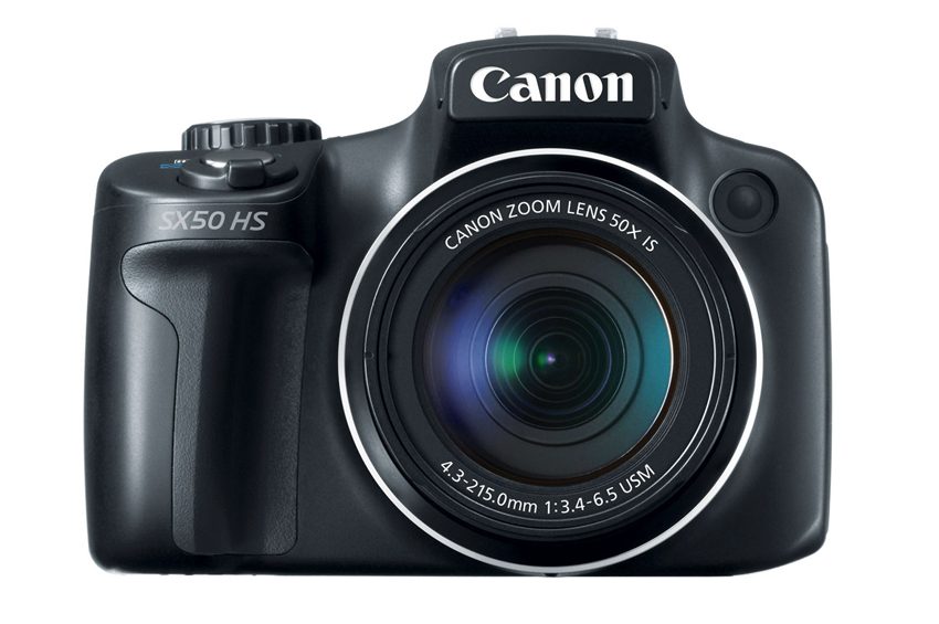 Canon PowerShot SX50 review front