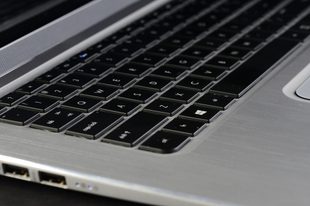 HP Envy Spectre XT Review keyboard angle
