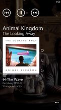 HTC Windows Phone 8X review screenshot music player windows phone 8