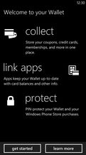 HTC Windows Phone 8X review screenshot wallet windows 8 phone