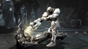 Injustice Batman vs Cyborg