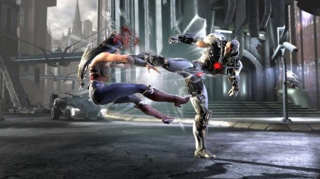 Injustice Cyborg vs Wonder Woman