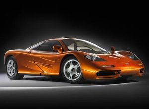 McLaren F1 front three-quarter view
