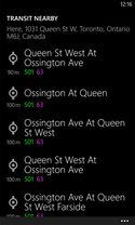 Nokia lumia 920 review screenshot transit