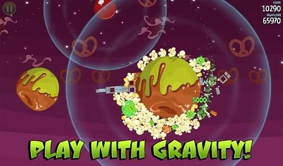 angry birds space nook screenshot nook tablet game app