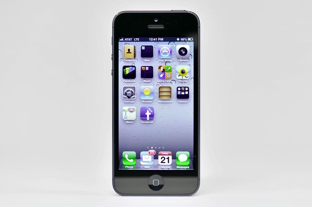 apple iphone 5 front.