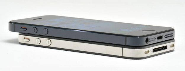 apple iphone 5 vs iphone 4 thickness