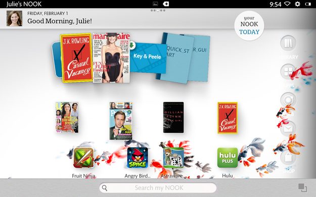 barnes noble nook hd review search