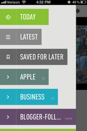 feedly categories