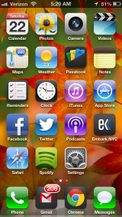 iphone 5 ios 6 home