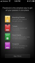 iphone 5 ios 6 passbook
