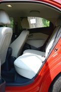 kia rio interior back seats compact 2012