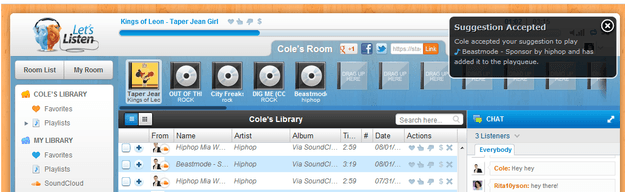 LetsListen suggested