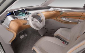 Nissan Terra concept interior