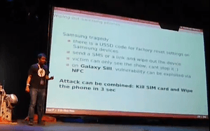 Ravi Borgaonkar (USSD vulnerability, Samsung)