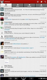 seesmic screenshot social media sharing nook tablet app