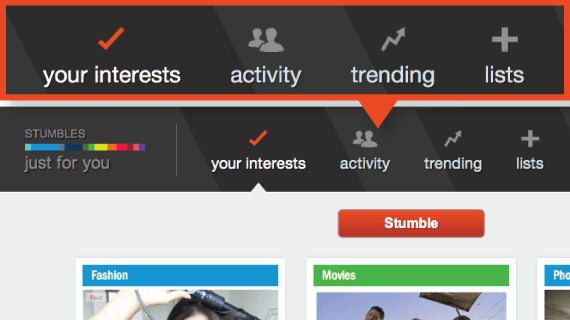 stumbleupon lists