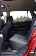 subaru outback review interior back suv