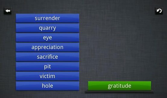 word stack nook screenshot nook tablet game app