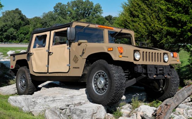AM General Humvee C-Series kit front three quarter view