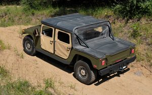 AM General Humvee C-Series kit rear overhead view