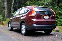 2013 Honda CR X review back angle