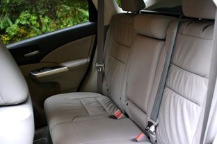 2013 Honda CR X review back seat