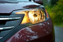 2013 Honda CR X review front headlight